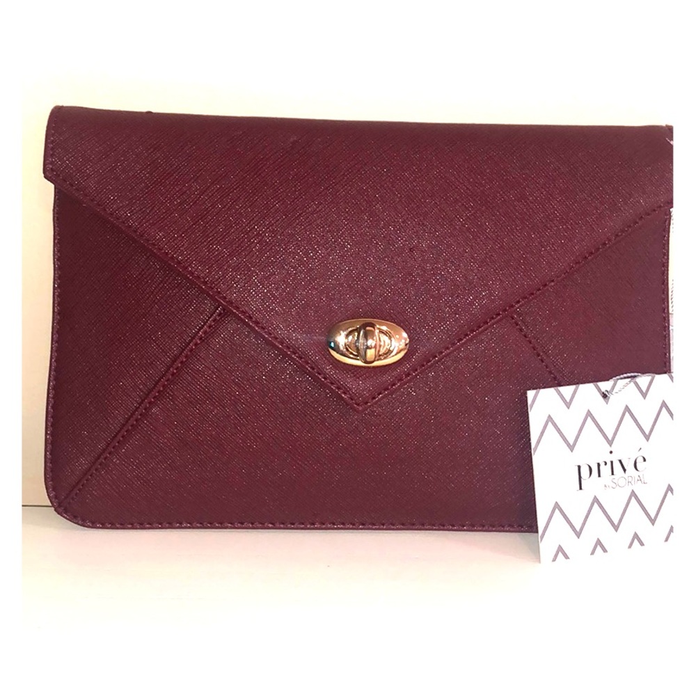 Privé by SORIAL - Marsala Gramercy Clutch